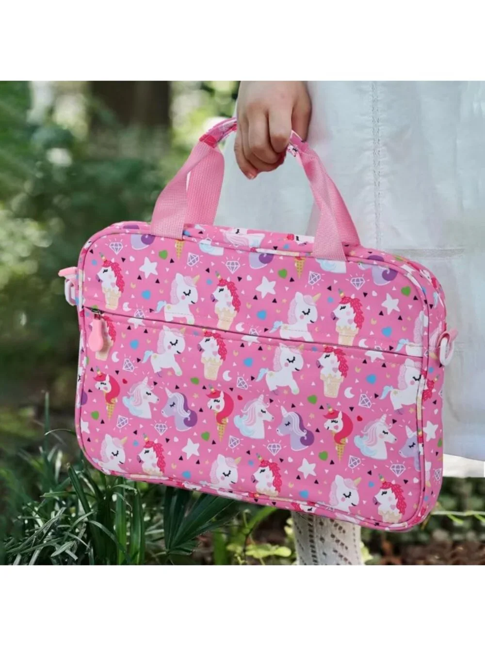 Kids Tablet Sleeve Bag with Handle & Shoulder Strap - 13